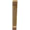 Ekena Millwork Traditional Slat Rough Sawn Bracket, Western Red Cedar, 4"W x 24"D x 28"H BKT04X24X28TRA06RWR - alternate 2